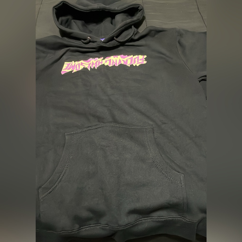 Men’s black (Logo) hoodie just 2 left size M and size L